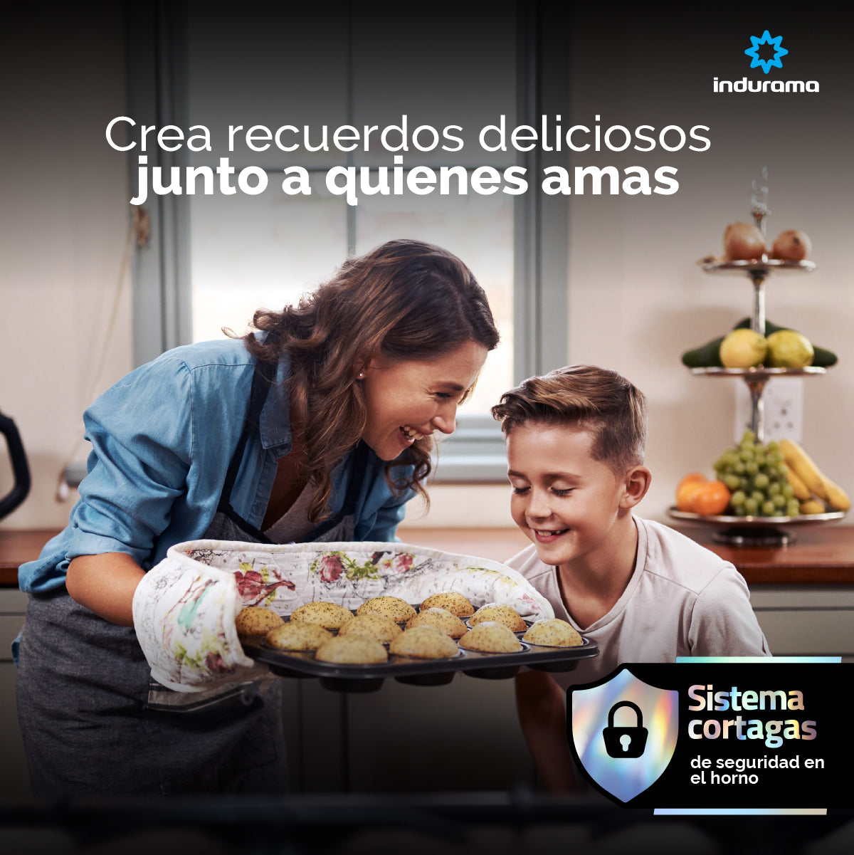 Estufa INDURAMA Galicia Zafiro Croma 6 PTOS Gas Natural 30000790