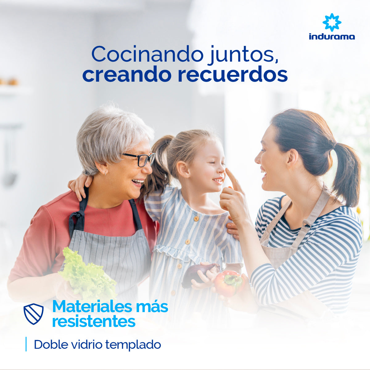 Estufa Indurama Capri 4 Ptos Inox - Línea Spazio Plus - 30001799