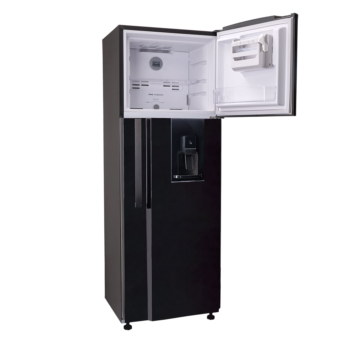 Nevera Haceb No Frost 311 Litros Manija Externa Negro Cósmico Inverter - NEV LIS 311 SE DA ME NC INV - Logística Haceb