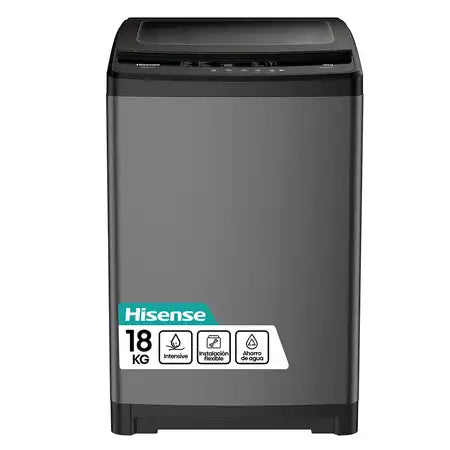 Lavadora Hisense 18kg carga superior WT3W1823UT