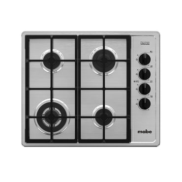 Cubierta de Empotrar a Gas 60 cm Inoxidable Mabe - PM6055NF0