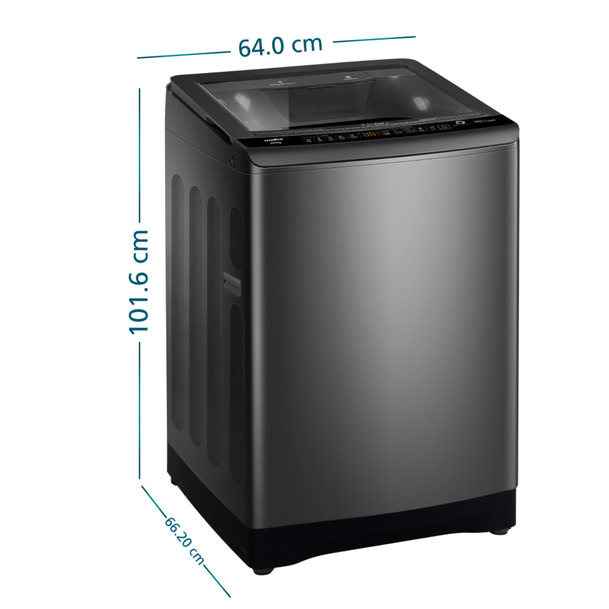 Lavadora Mabe Diamond Gray 20 Kg Automática - LMA0220WDGAB0