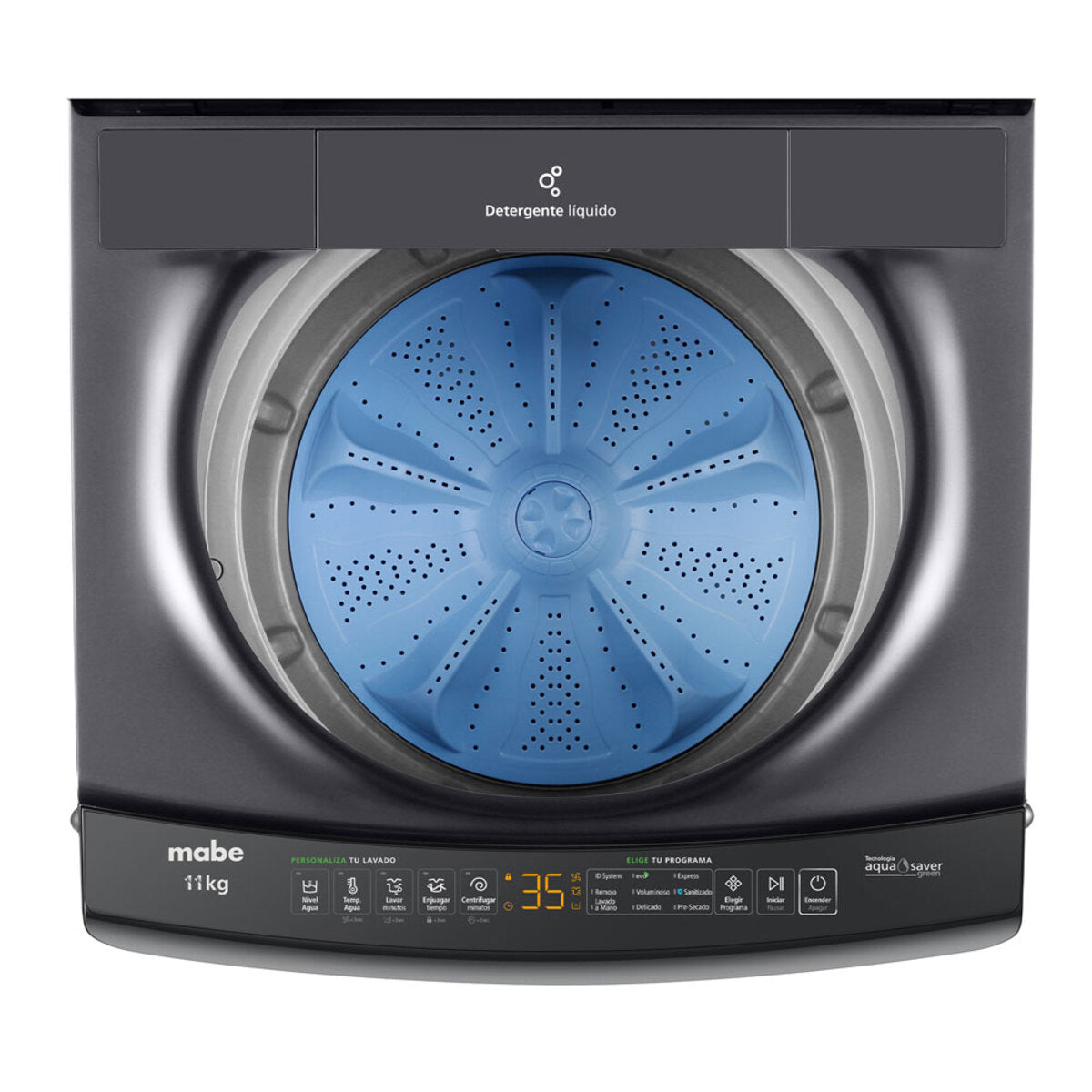 Lavadora Mabe Automática 11 Kg Diamond Gray - LMA1120WDGAB0