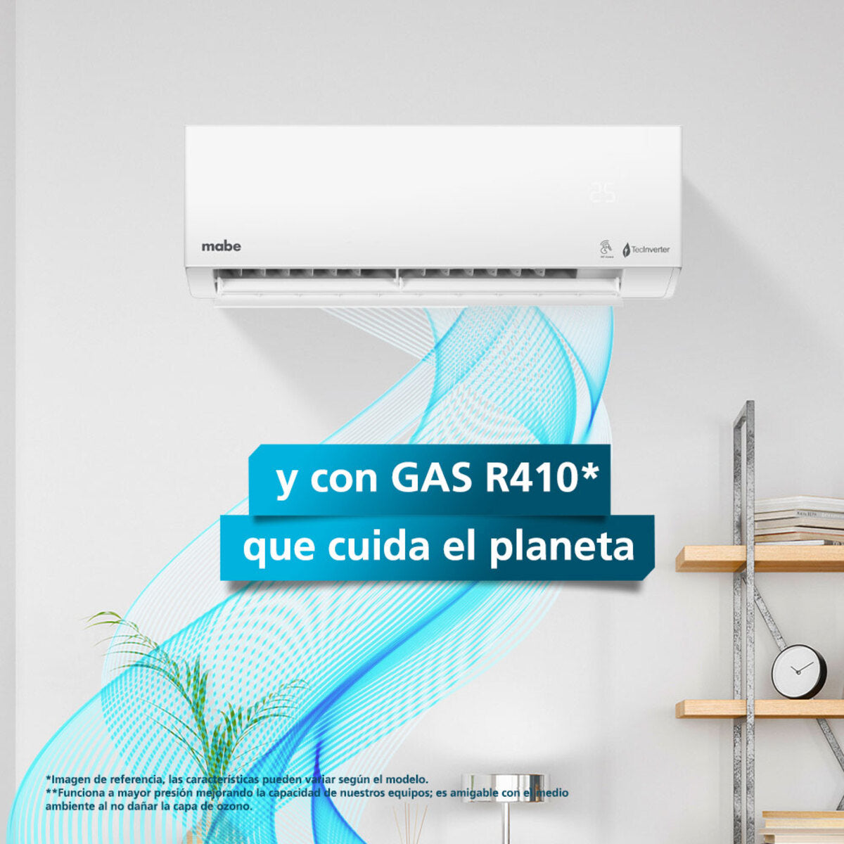 Aire Acondicionado Mabe Tradicional 220v 12000 BTU - MMT12CDBWCCBC1