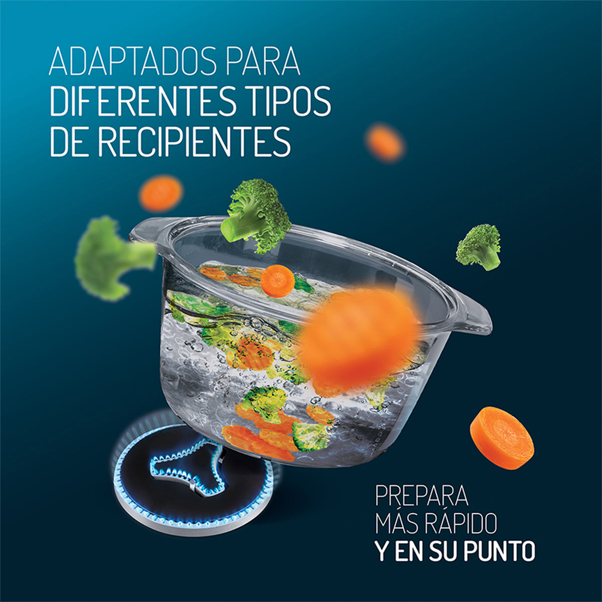 Cubierta de Empotrar a Gas 60 cm Inoxidable Mabe - PM6044NA0