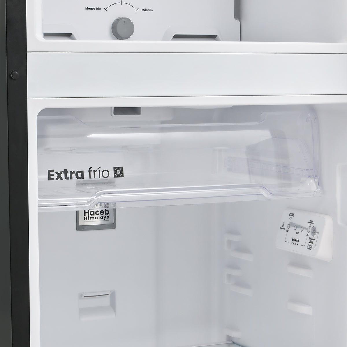 Nevera Haceb No Frost 271 Litros Manija Integrada Inox Inverter -  NEV 271 SE DA MI INOX INV