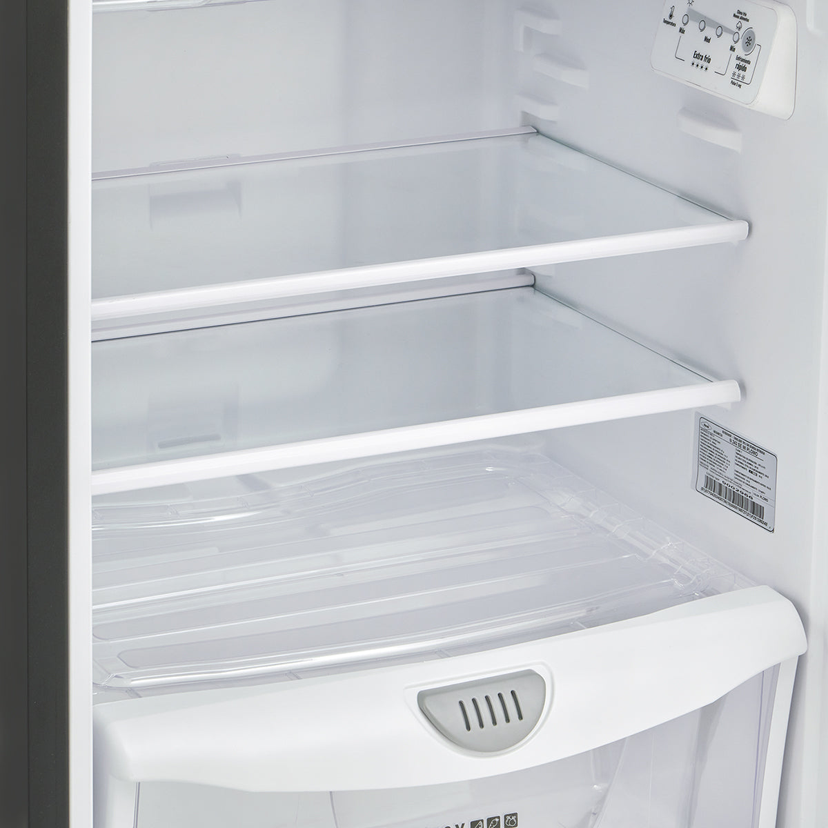 Nevera Haceb No Frost 243 litros manija integrada gris plomo -  N 243 SE MI PLOMO