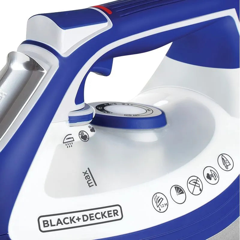 Plancha Black+Decker Suela de Cerámica Resistente - IR3001