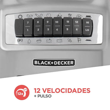 Licuadora Black+Decker Pulverix de 700 Watts 6 Cuchillas BL1140MS
