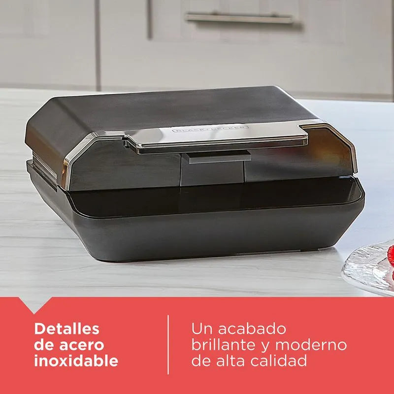 Sanduchera Black+Decker de facil limpieza SM602F-1BDLA
