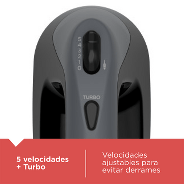 Batidora Black+Decker de mano liviana Negra MX1515-1BDLA