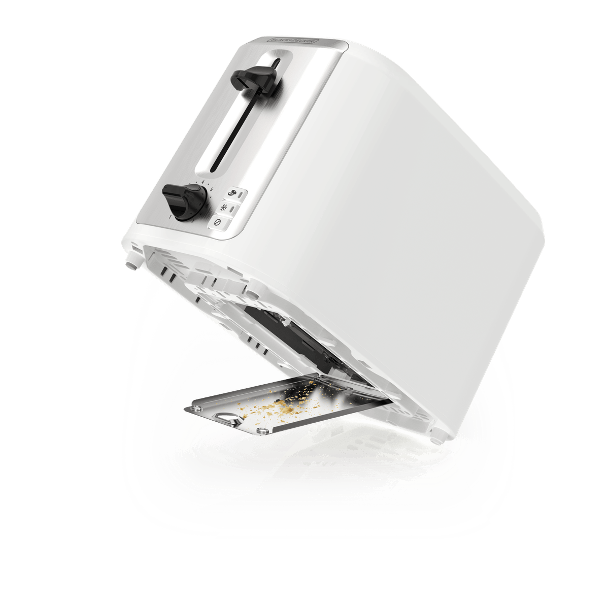 Tostadora Black+Decker de 2 rebanadas - TR7827-1WDLA