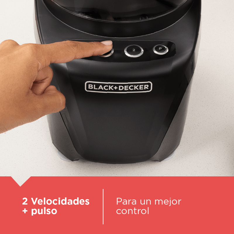 Procesador de alimentos BLACK+DECKER FP4342 Negro