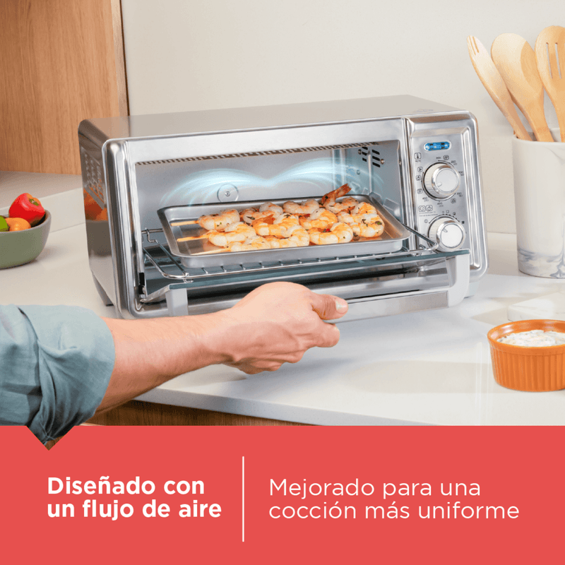 Horno tostador Black+Decker de 11 litros - TO4125-0SDLA