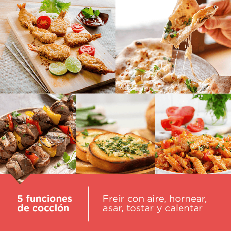 Horno tostador Black+Decker de 11 litros - TO4125-0SDLA