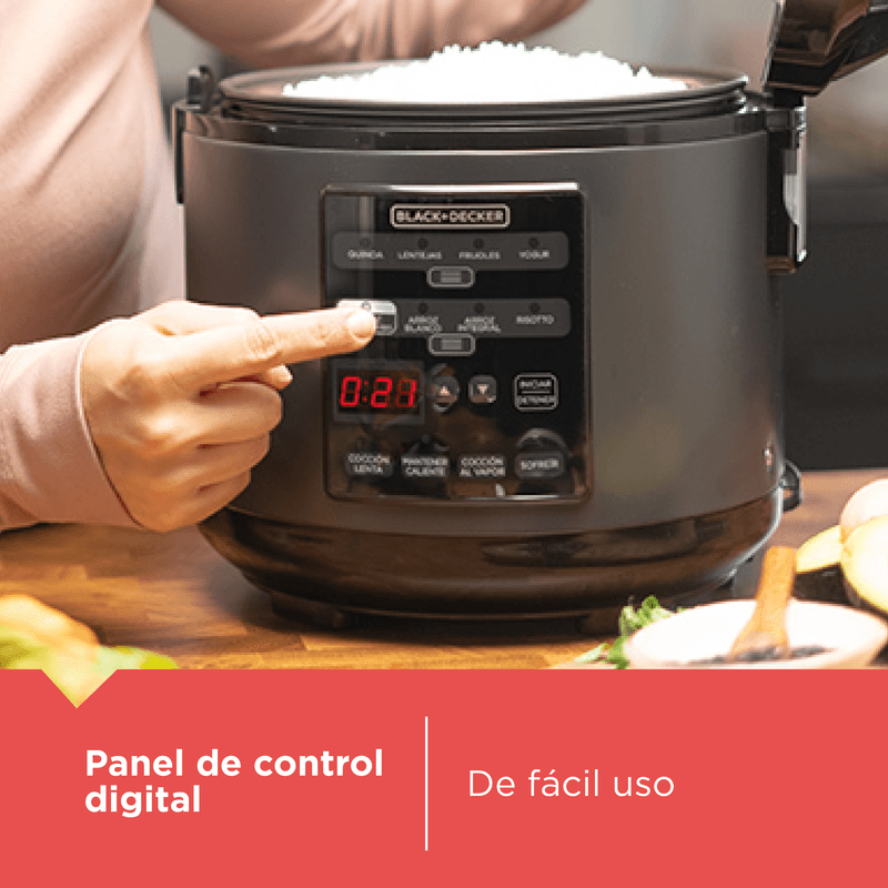 Olla Digital Multifuncion Black+Decker 3 Litros MCH14