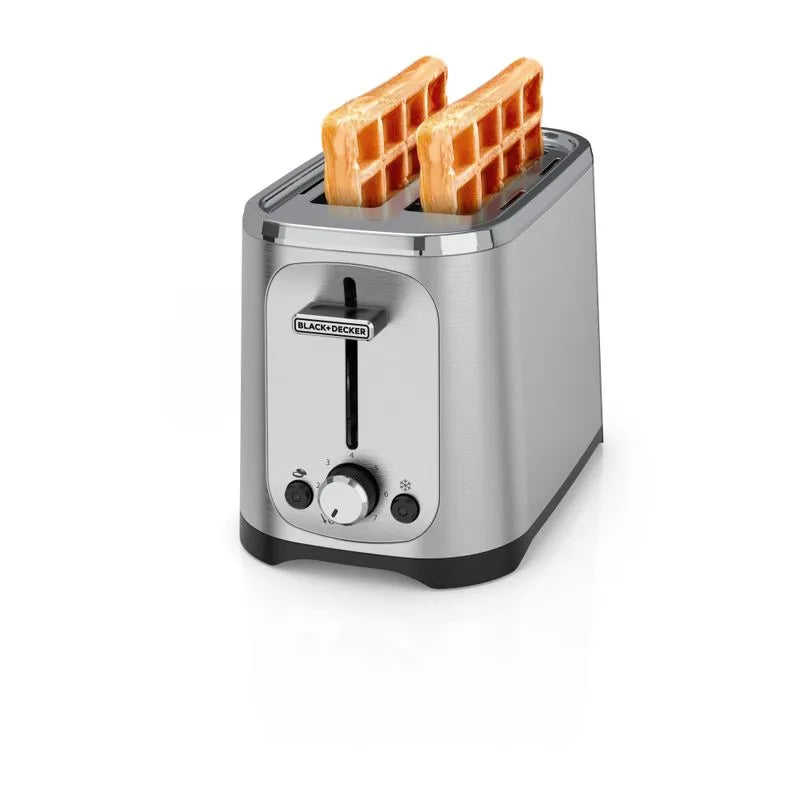 Tostadora Black+Decker de 2 rebanadas TR1227-0SDLA