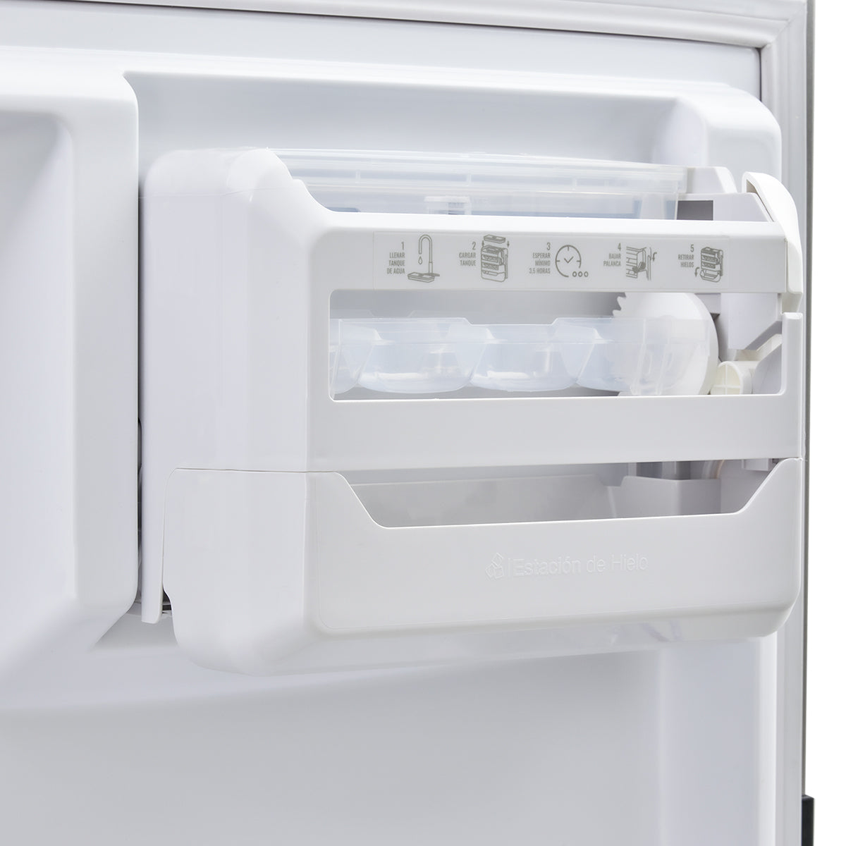 Nevera Haceb No Frost 271 Litros Manija Externa Negro Esmeralda Inverter - NEV 271 SE DA ME NE INV