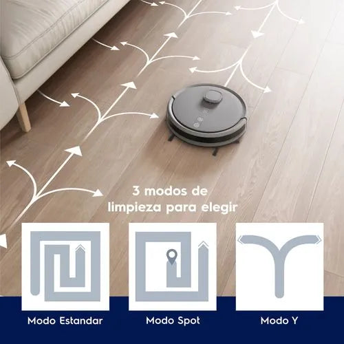 Aspiradora robot Electrolux 4 en 1 Laser Urban Gris - ERB80