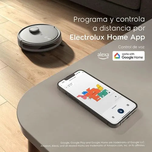 Aspiradora robot Electrolux 4 en 1 Laser Urban Gris - ERB80