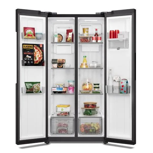 Nevecón Electrolux No frost 423L Side by Side Inverter AutoSense Dispensador Agua Negro -  ERS45F3C5EB