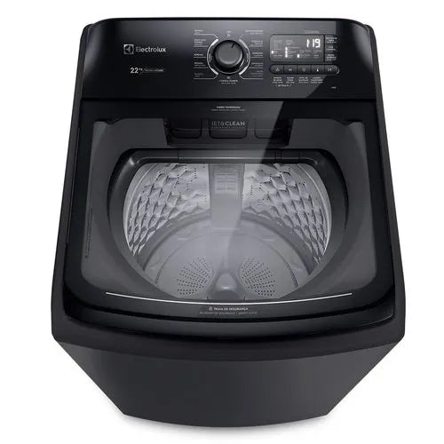 Lavadora Electrolux Carga Superior 22kg con Cierre Fácil Negra - LP22I