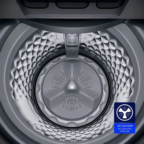 Lavadora Electrolux Carga Superior 22kg con Cierre Fácil Negra - LP22I