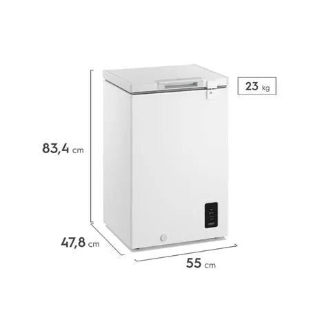 Congelador Horizontal Electrolux 95L Frost Inverter Blanco - EFH10S3C5AW