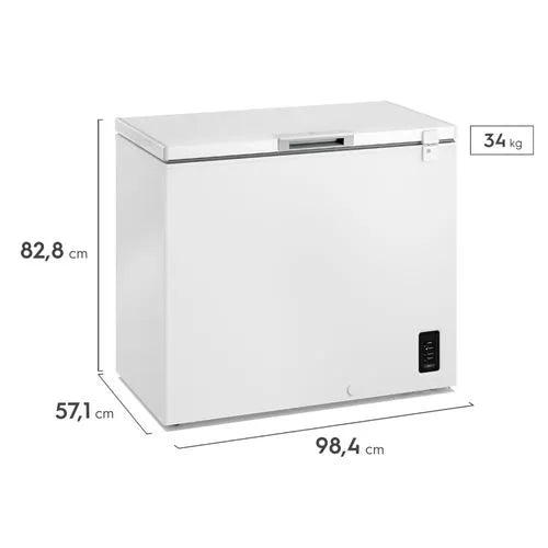 Congelador Horizontal Electrolux 245L Frost Inverter Blanco - EFH25S3C5AW