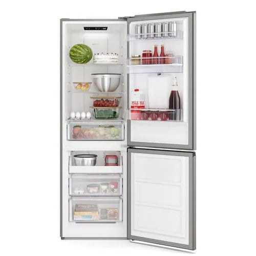 Nevera Electrolux Congelador Inferior No Frost 294L Inverter, AutoSense Gris - ERBA29V3HVG
