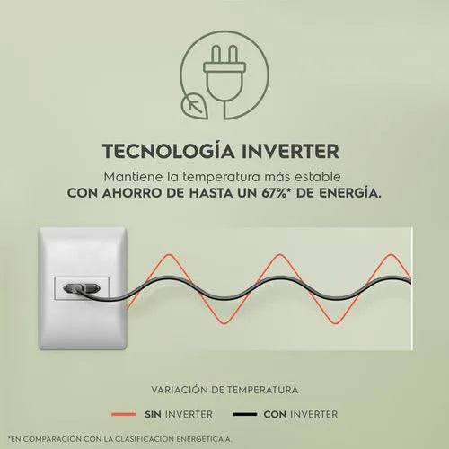 Nevecón Electrolux No Frost 431L Inverter AutoSense Negro - ERS44F3C5BB