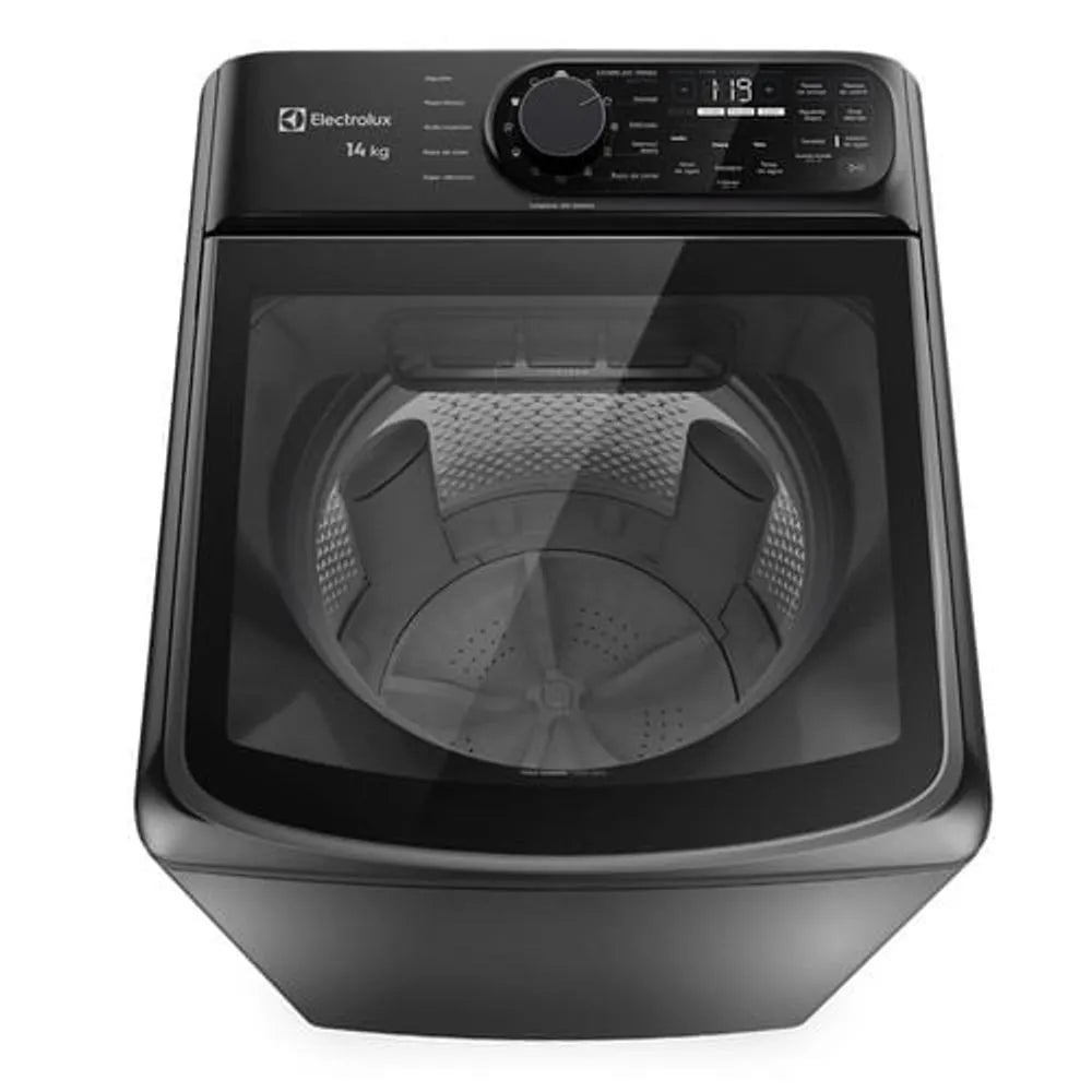 Lavadora Electrolux Carga Superior Experience 14kg Inverter Disolución Máxima Gris Ónix - EWIY14F6XSZX