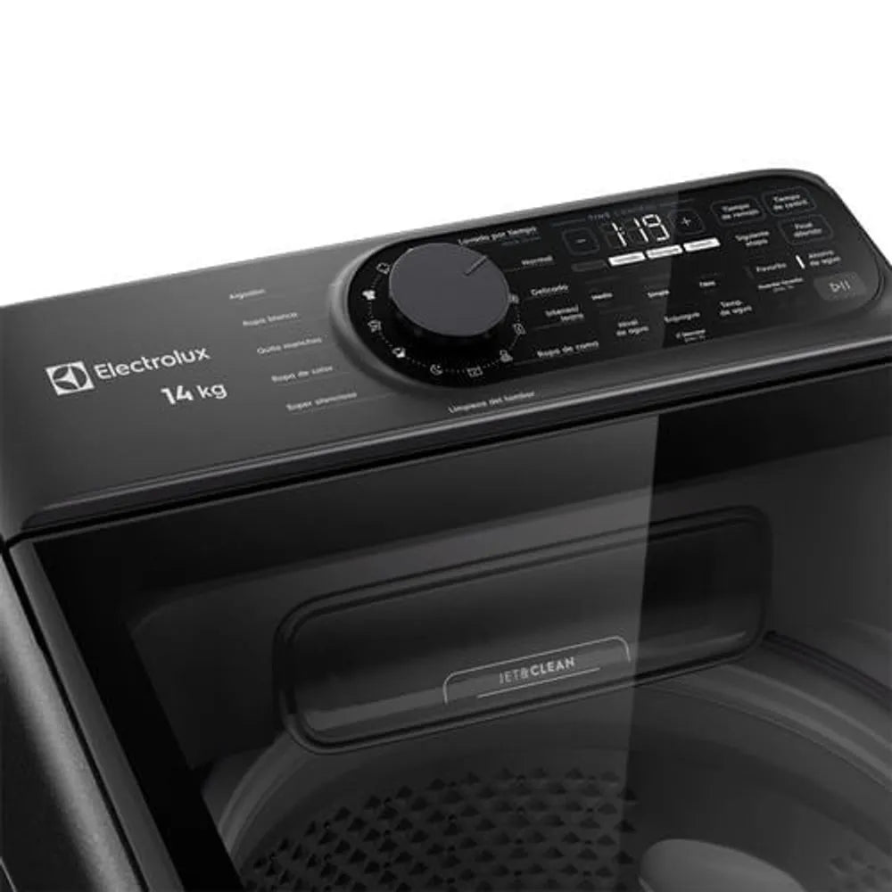 Lavadora Electrolux Carga Superior Experience 14kg Inverter Disolución Máxima Gris Ónix - EWIY14F6XSZX