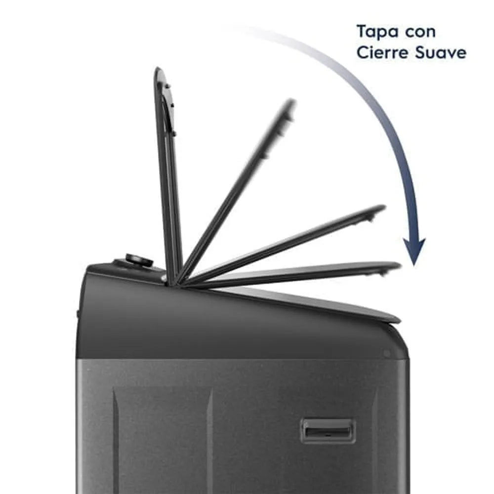 Lavadora Electrolux Carga Superior Experience 14kg Inverter Disolución Máxima Gris Ónix - EWIY14F6XSZX