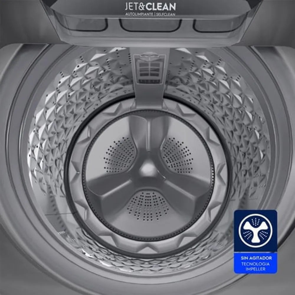 Lavadora Electrolux Carga Superior Experience 14kg Inverter Disolución Máxima Gris Ónix - EWIY14F6XSZX