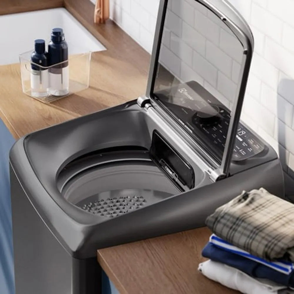 Lavadora Electrolux Carga Superior Experience 14kg Inverter Disolución Máxima Gris Ónix - EWIY14F6XSZX