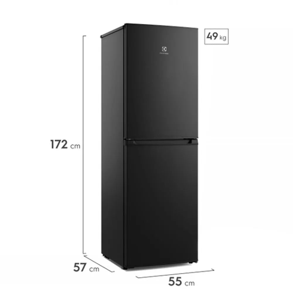 Nevera Electrolux Congelador Inferior 248L Inverter Negra - ERB25A3C5AB