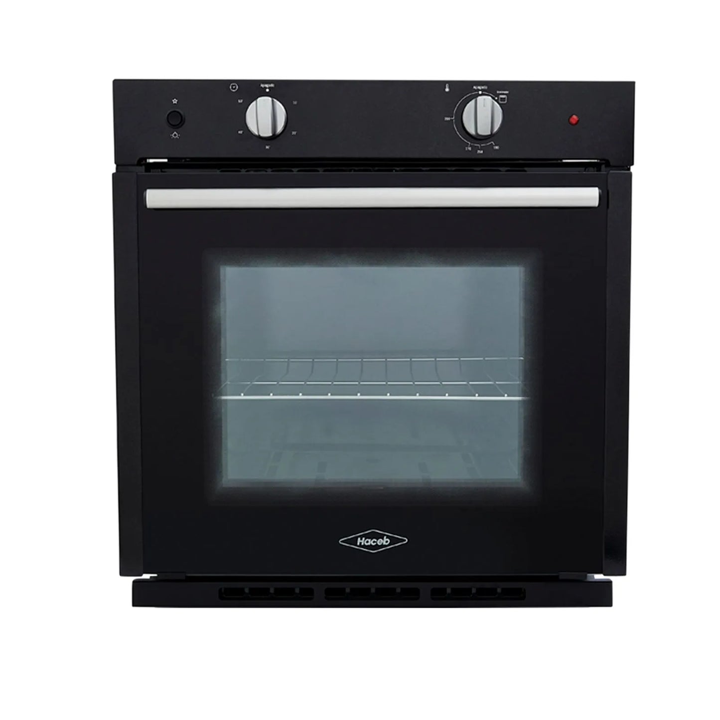 Horno mixto Tandoori 60 cm negro gas natural 120V Haceb- HX TANDOORI 60 NEGRO GN - Logística Haceb