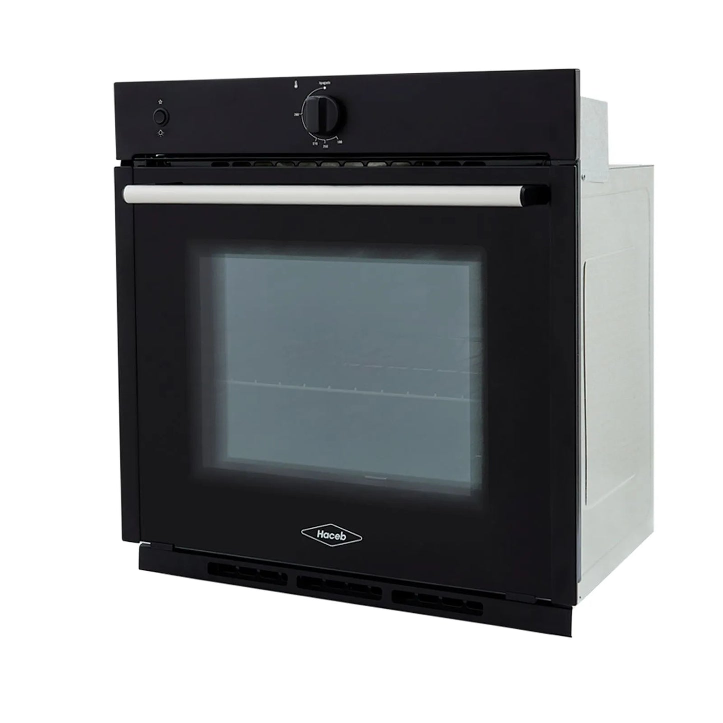 Horno a gas Haceb Tandoori 60 cm negro gas propano - HG TANDOORI 60 NEGRO GP- Logística Haceb