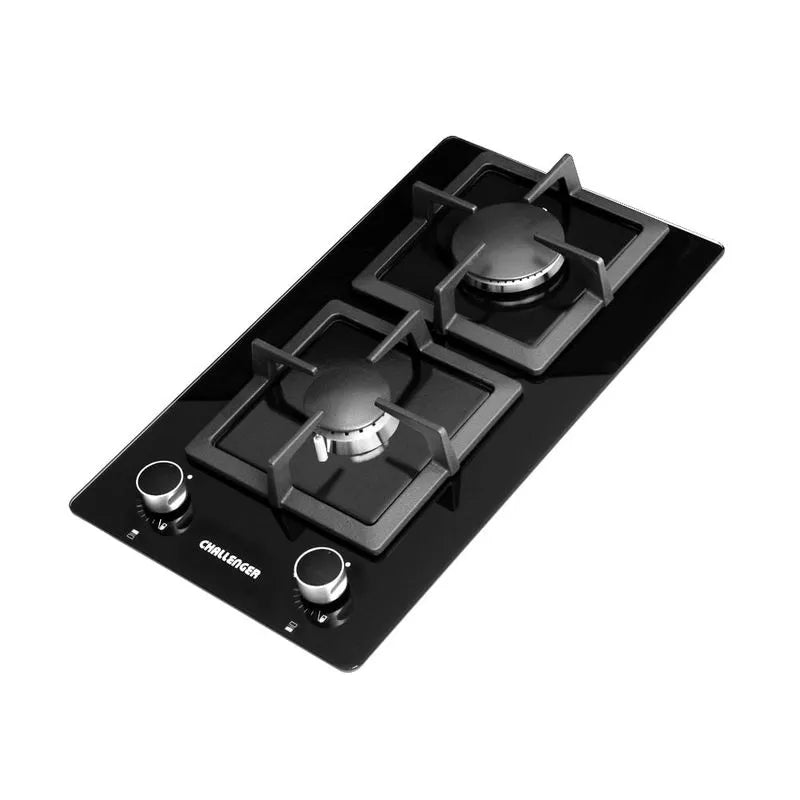 Cubierta de Empotrar Challenger 2 Pts Gas Natural 52x30cm - SQ-6730-EI