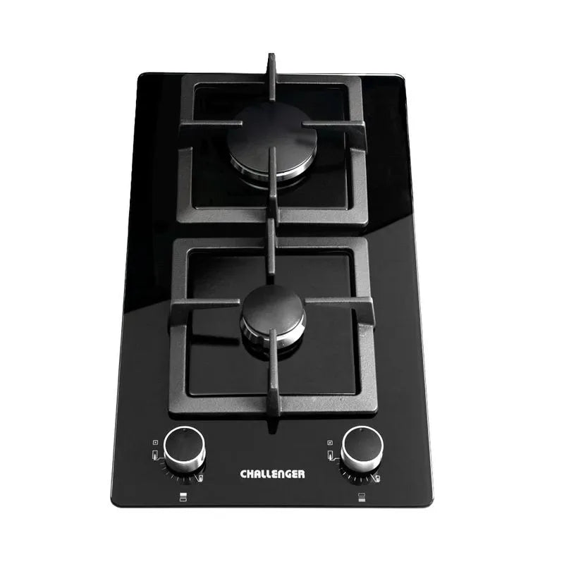 Cubierta de Empotrar Challenger 2 Pts Gas Natural 52x30cm - SQ-6730-EI