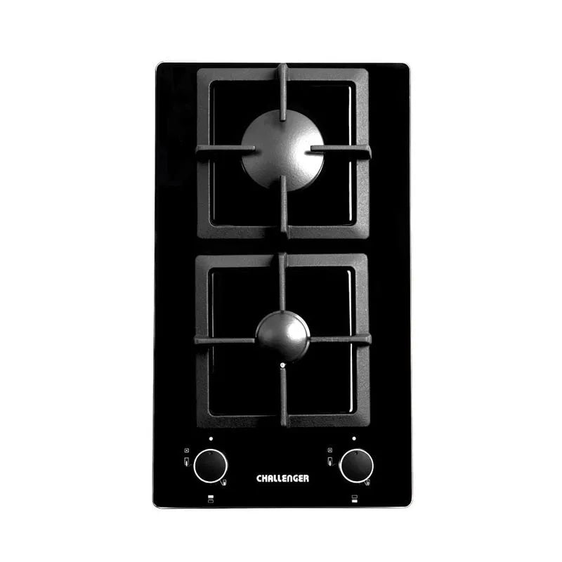 Cubierta de Empotrar Challenger 2 Pts Gas Natural 52x30cm - SQ-6730-EI