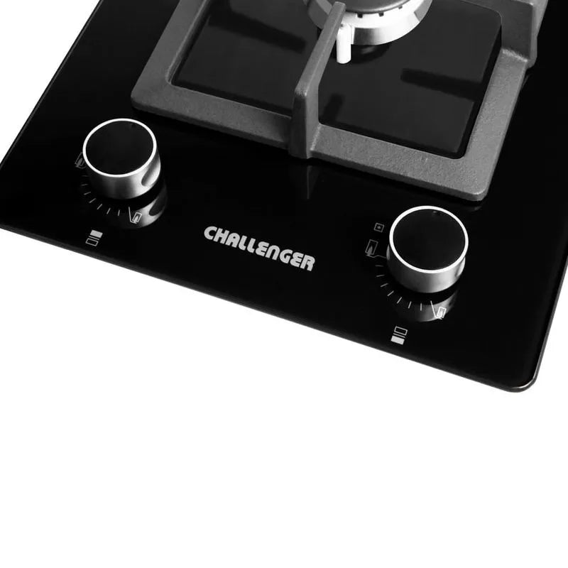 Cubierta de Empotrar Challenger 2 Pts Gas Natural 52x30cm - SQ-6730-EI