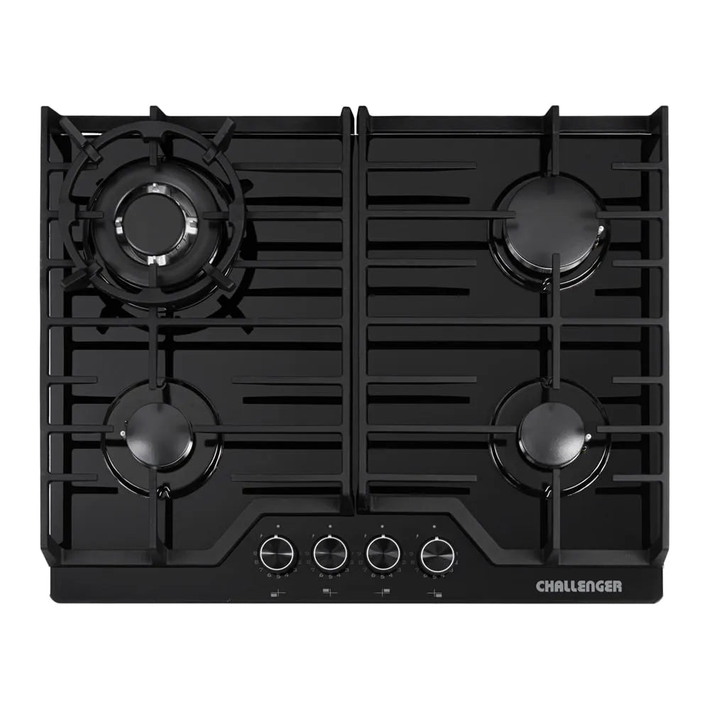 Cubierta de Empotrar Challenger 65cm 4pt Gas Natural - SQ-6767