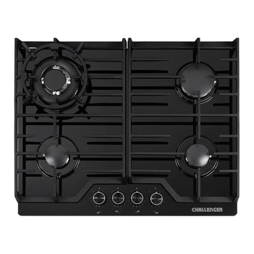 Cubierta de Empotrar Challenger 65cm 4pt Gas Natural - SQ-6767