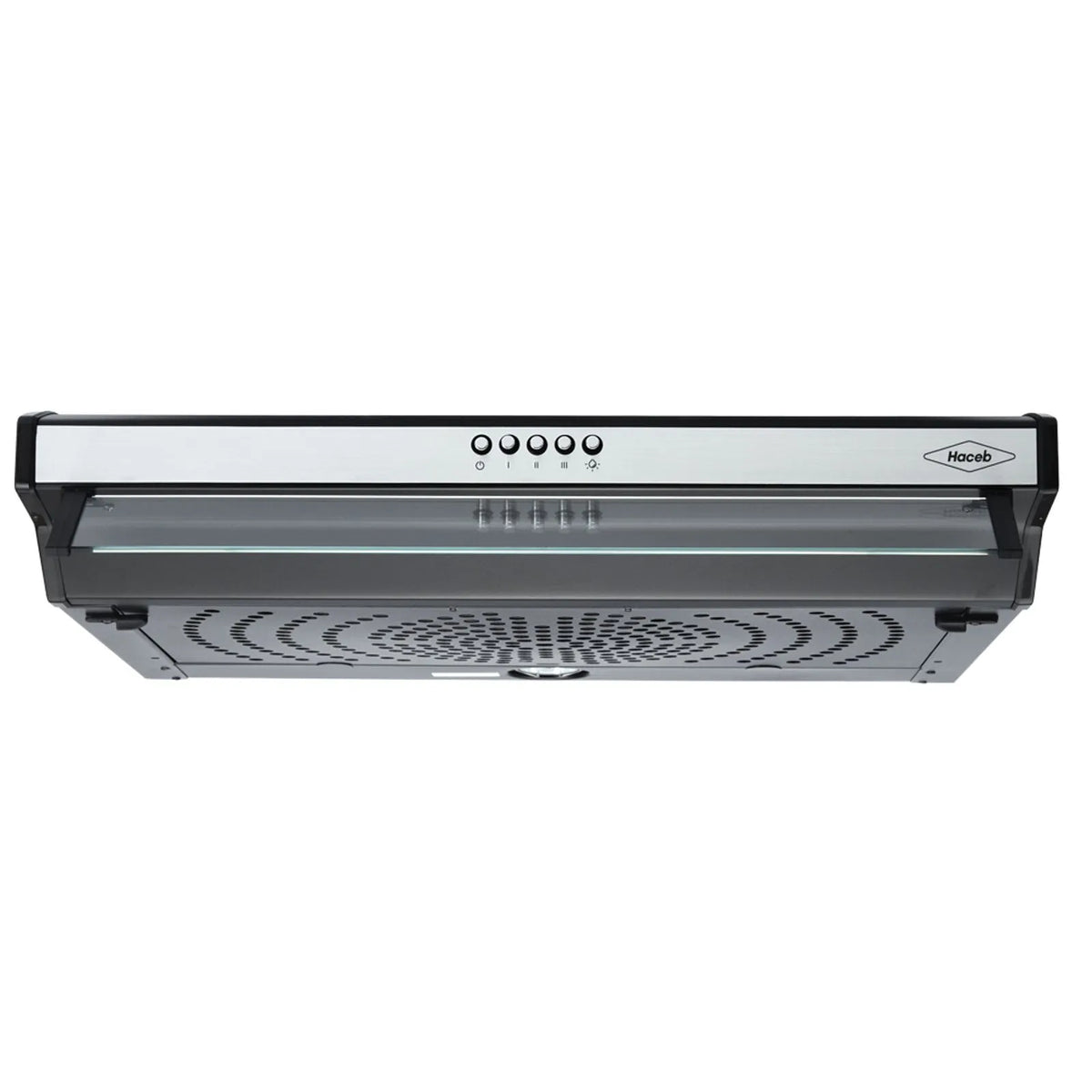 Campana Haceb Kala Inox Negra 60Cm 3 Velocidades - CKALA60V3-INOX-NE