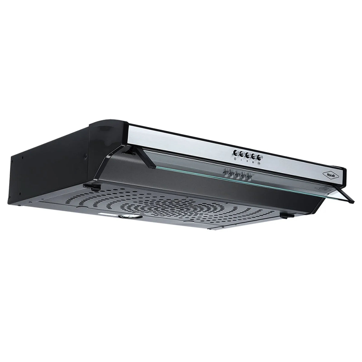 Campana Haceb Kala Inox Negra 60Cm 3 Velocidades - CKALA60V3-INOX-NE