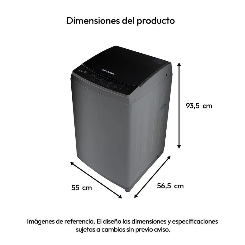 Lavadora Challenger Automática 11 Kg Carga Superior - CW-5711DGM