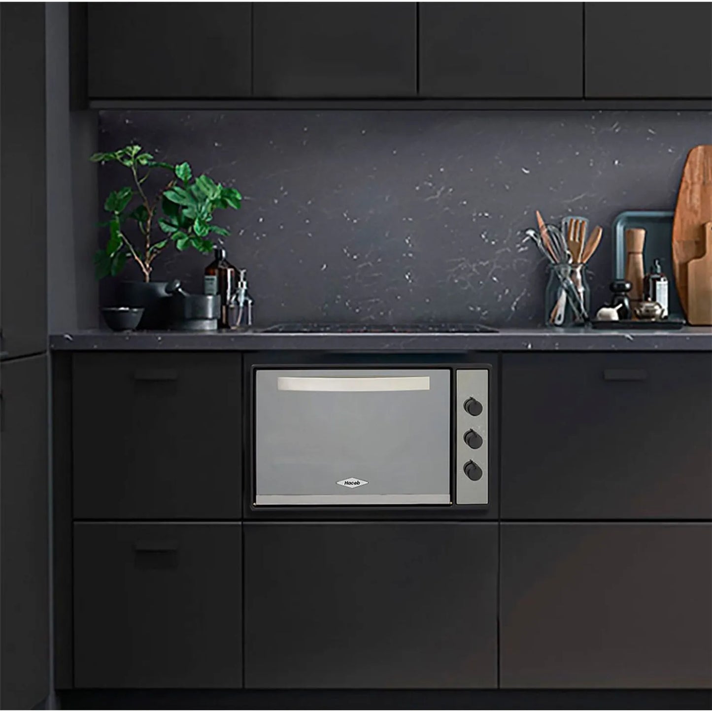 Horno eléctrico Medio Formato Inox 120V Haceb- ASF 60-36 ELEC 120V INOX - Logí­stica Haceb