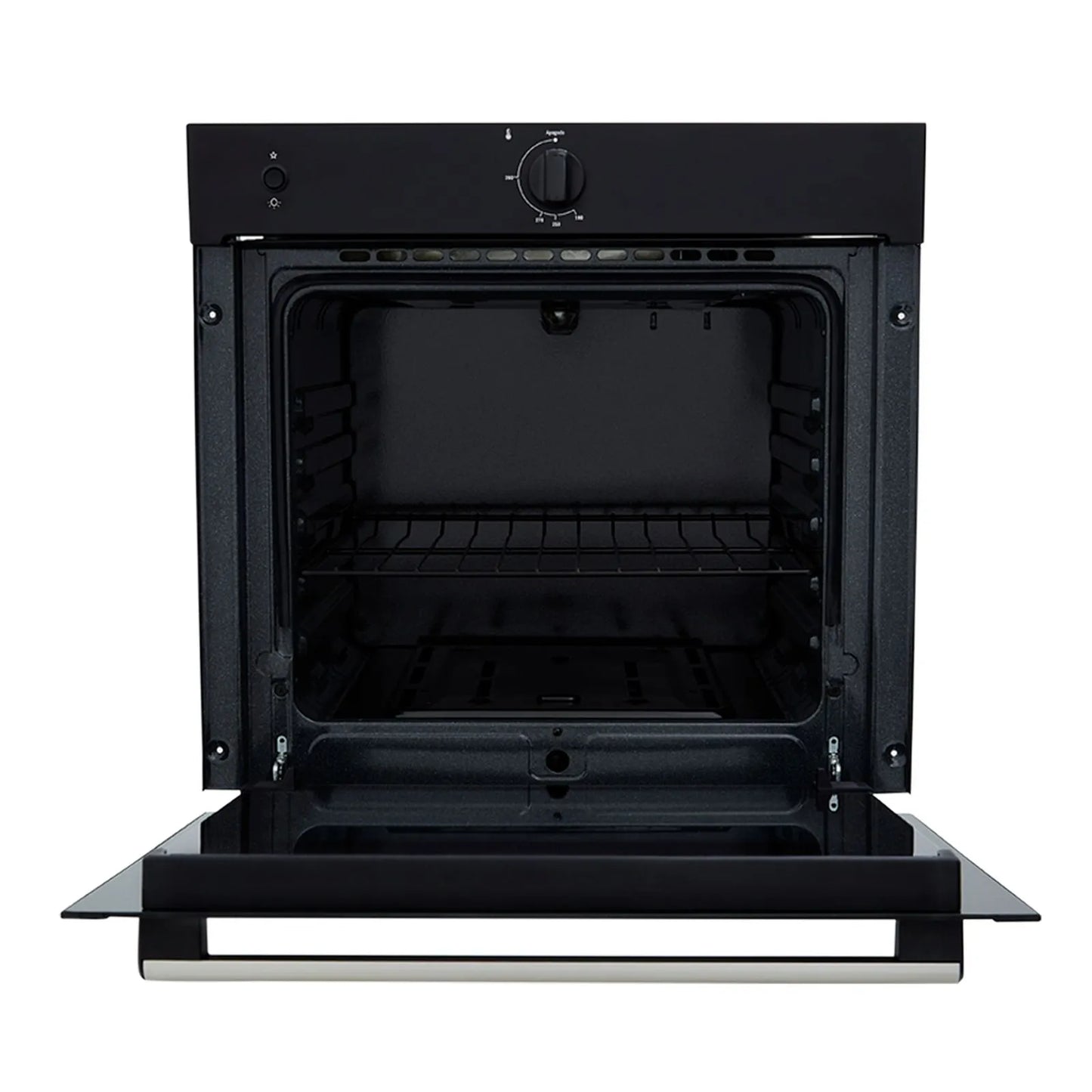 Horno a gas Tandoori 60 cm negro gas natural Haceb - HG TANDOORI 60 NEGRO GN - Logí­stica Haceb
